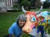 At the Cow Parade, West Hartford, CT