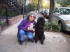 Marilyn and Oggi with Flat Stanley in Brooklyn