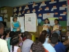 Students reading Block Party Today! to me